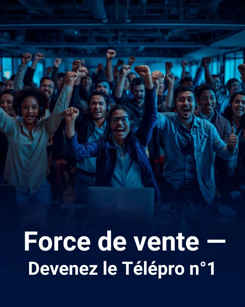 Force de vente — Devenez le Télépro n°1
